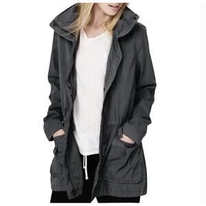 James Perse Yosemite Utility Lightweight Hooded Jacket